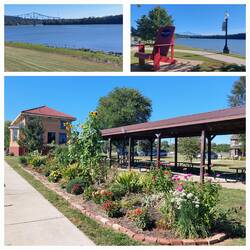 Washington 's Riverfront Park in Ravenswood am Ohio River