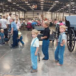 Eine ganze Familie, im Schnitt 7 Kinder