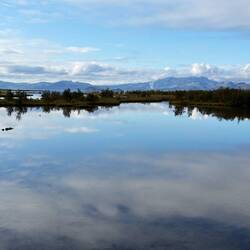 Beautiful views of the pristine lake near where we snorkeled
