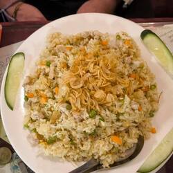 gebratener Reis 🍚 mit Huhn 🐔