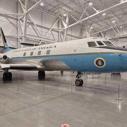 Die originale "Airforce One" von Präsident Lyndon B. Johnson