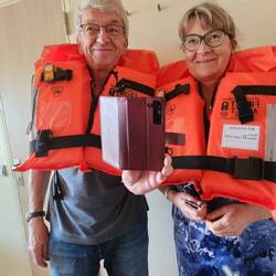 Natürlich ist die Rettungsübung Pflicht
