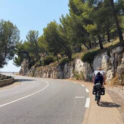 Auf nach Marseille, letzter Anstieg