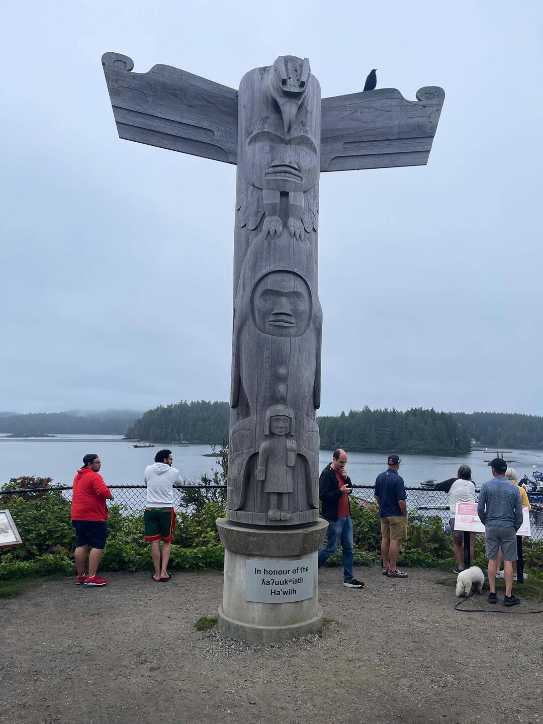 Totempfahl in Tofino