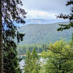 Hinunter zum Lac Vert