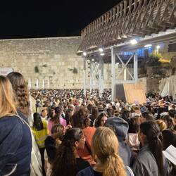 Western Wall, Selichot event