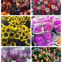 Flower market. Open 24/7