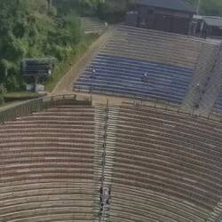 Foto vom Berg aus aufgenommen