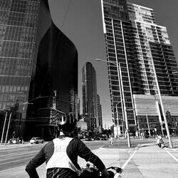 Wide roads and big skyscrapers- it's feels like a big city