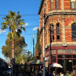 Brunswick St, Fitzroy in the afternoon light