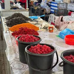 Frische Beeren im Überfluss
