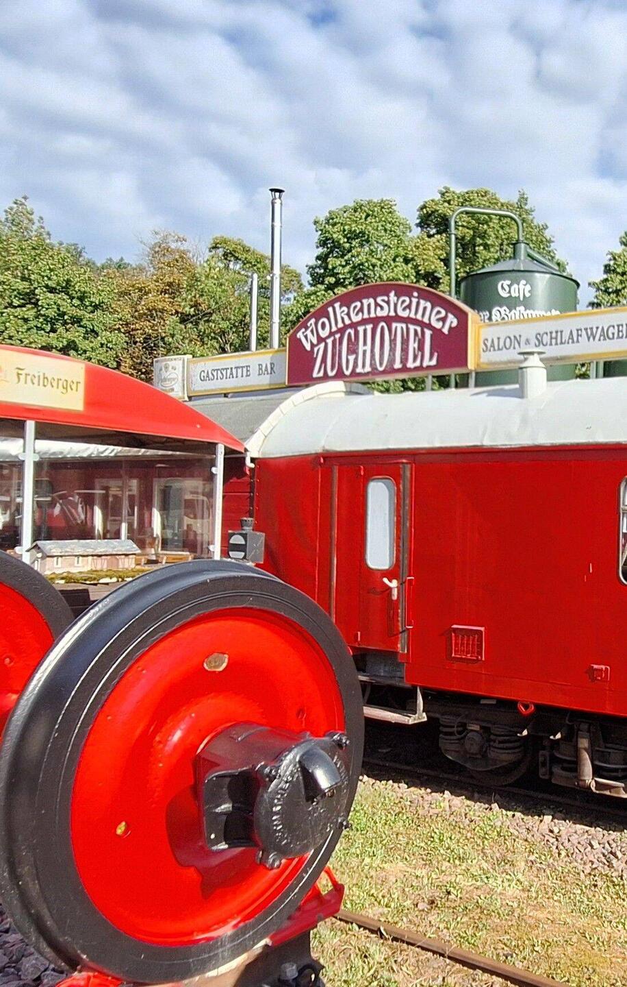 Was eine coole Idee....ein ZUGHOTEL