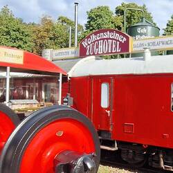 Was eine coole Idee....ein ZUGHOTEL