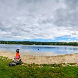 Der Weyersche Teich menschenleer