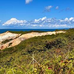 Die Kreideklippen von Aquinnah