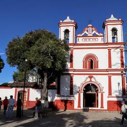 A so-called barrio (neighborhood) church.