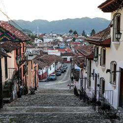 On the streets of San Cristóbal.