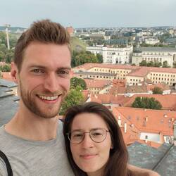 Auf der St. John Kirche gibt es einen super Ausblick von oben