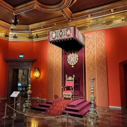 Der Thronsaal im Schloss