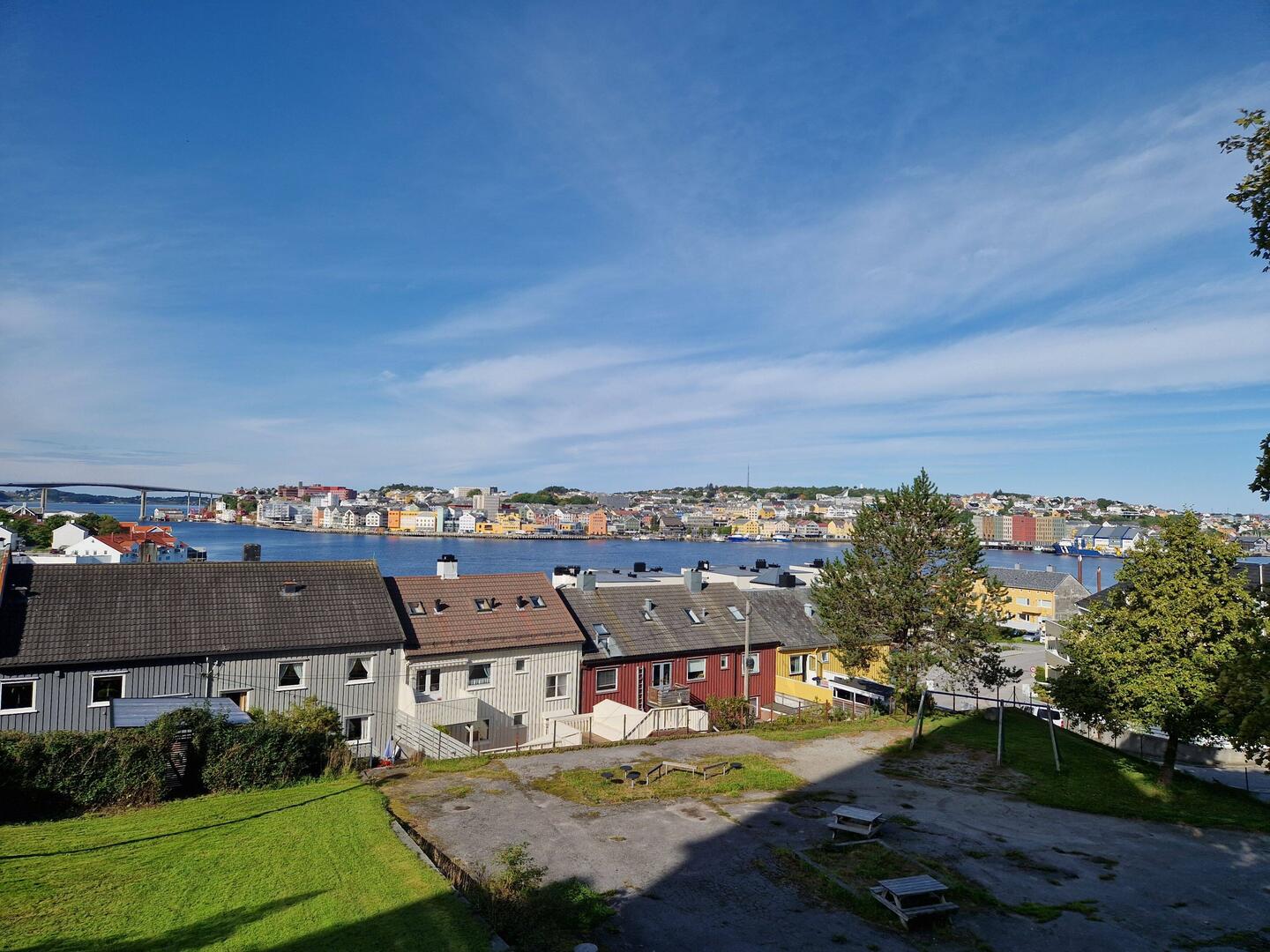 Blick auf die Hauptinsel von Kristiansund