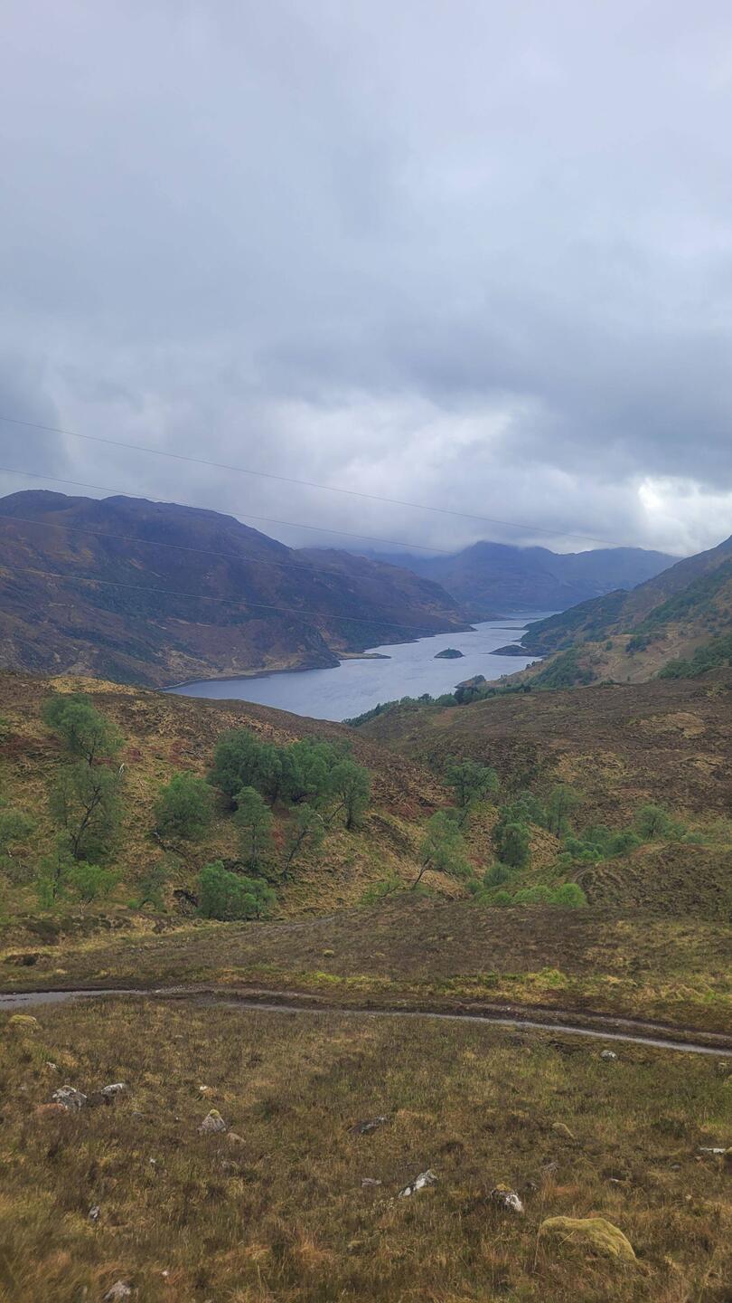 Blick zurück auf Loch Hourn