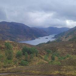 Blick zurück auf Loch Hourn