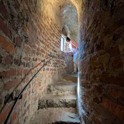 Aufstieg zum Turm