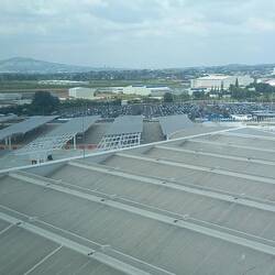 View from the Hilton in the Airport