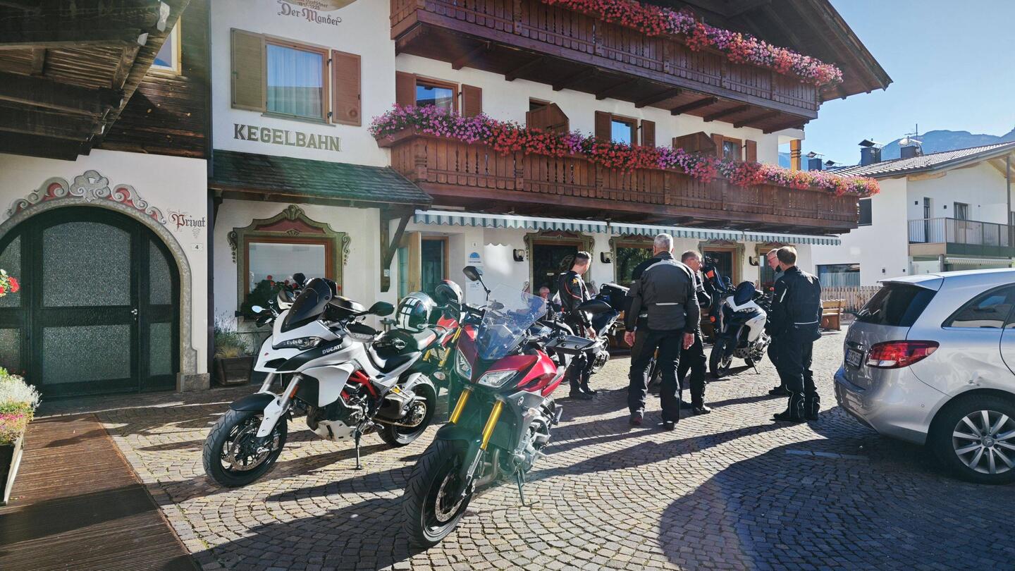 Kurz vor dem Start