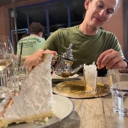 Tarte au Citron und Pfefferminztee