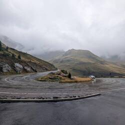 A takie wyczynowe zakręty są wizytówką trasy