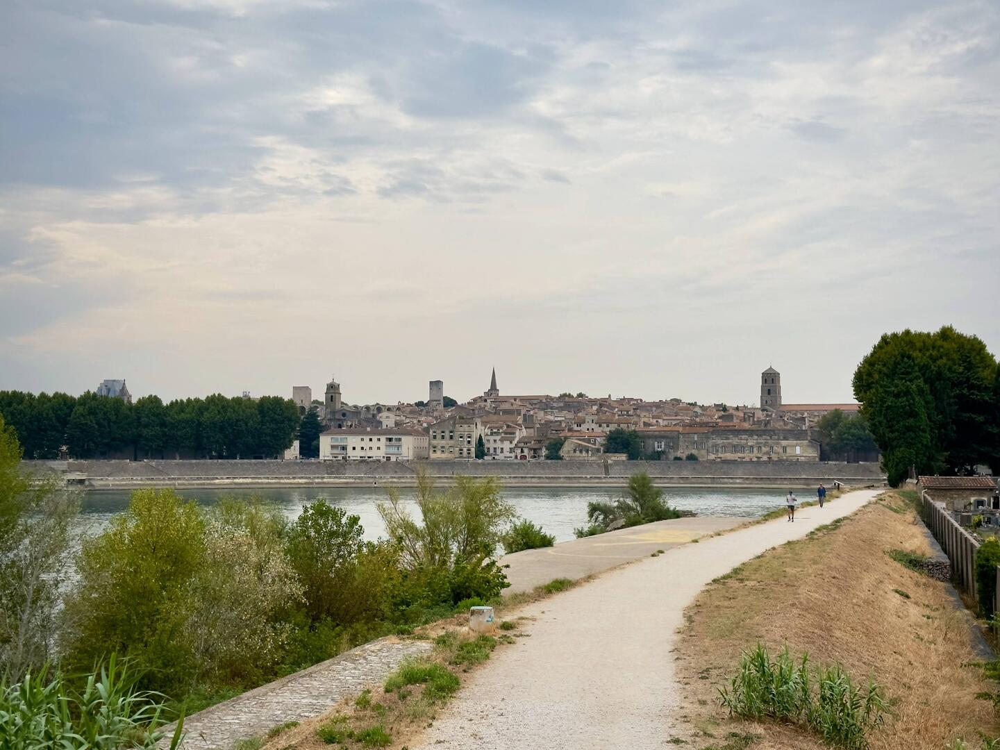 Letzter Blick auf Arles