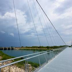 Da hinten ist Wetter.