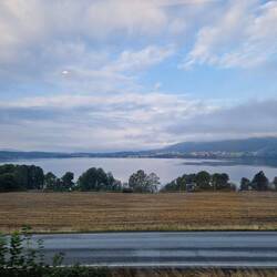 Views through moving train windows!