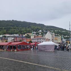 The fish market/ street food eating