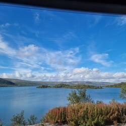 Views oslo to bergen train