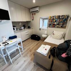 My tiny little studio apartment.