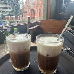 Salted coffee amazingly very tasty.