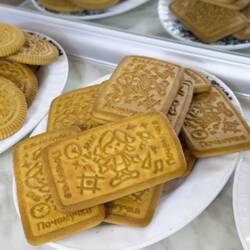 Butterkekse, größer als das Bild vermuten lässt