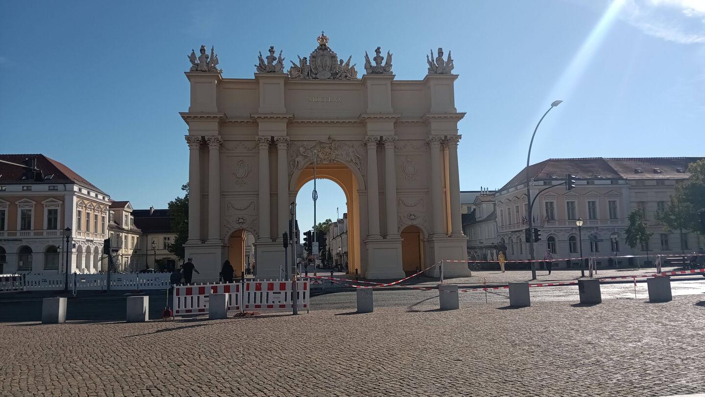Trailhead Brandenburger Tor Potsdam. 3. schönster Trailhead Deutschlands nach Ellenbogen und 147😉