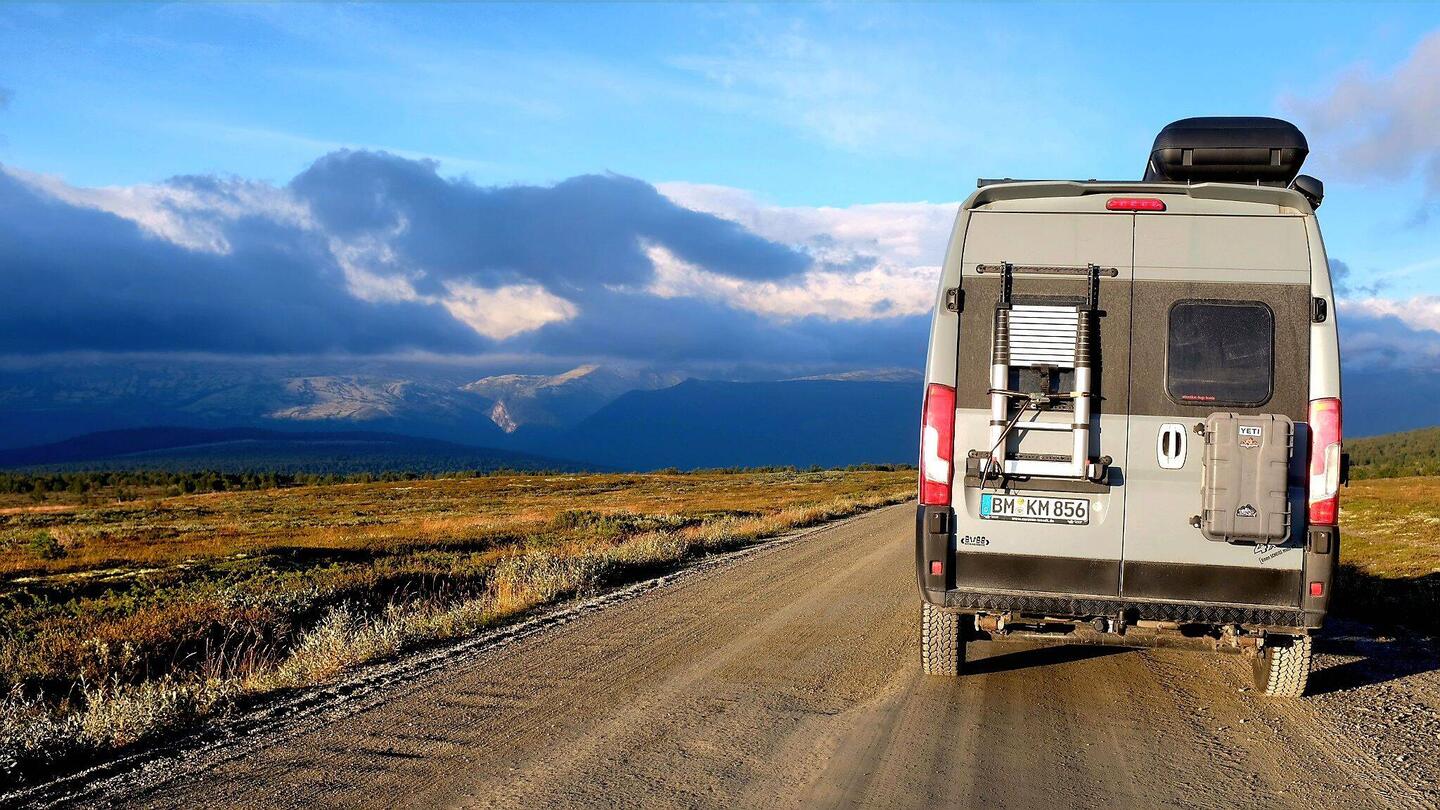 Auf einer der schönsten Landschaftsstraßen Norwegens