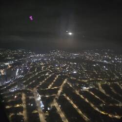 Sao Paulo im Landeanflug