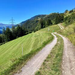 Aufstieg Richtung Lenzerheide