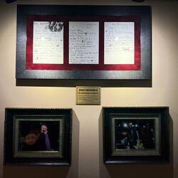 Textzeilen v. Jimi Hendrix