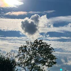 Für Susanne an den Himmel gemalt❤️🤭