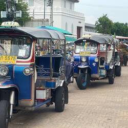 Very fancy tuk tuks