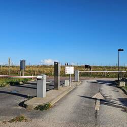 Direkt hinter der Ausfahrt beginnt ...