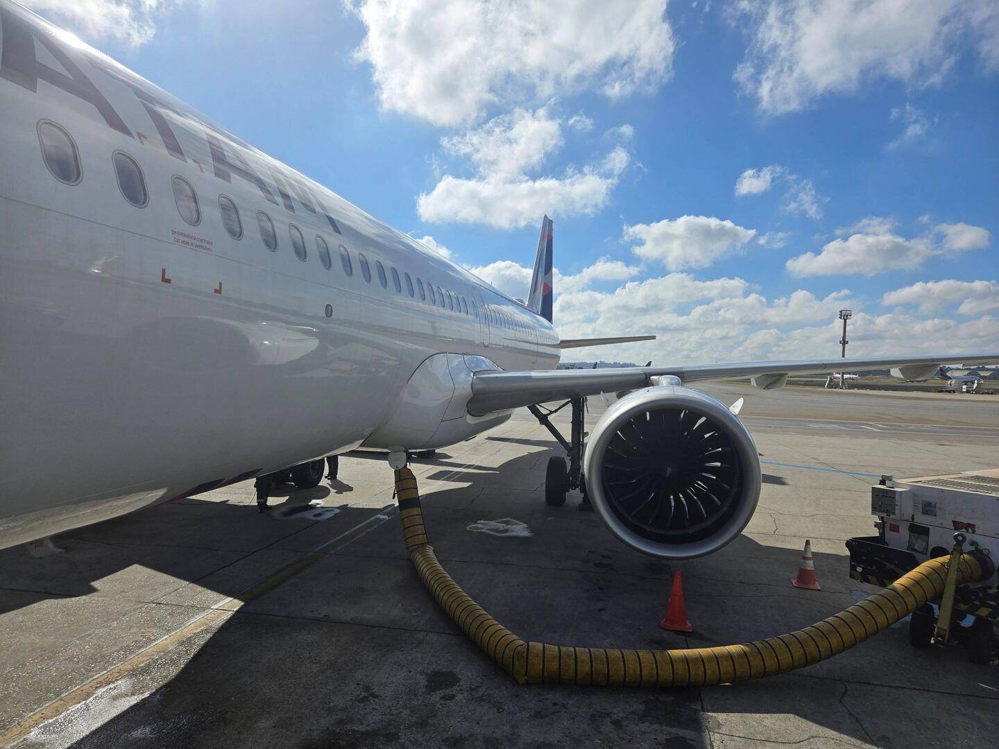 Unser kleiner Flieger, diesmal ein Airbus