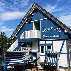Strandcafé mit Ferienzimmer darüber, Ützerick