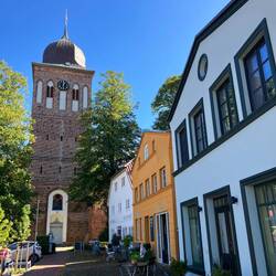 am Marktplatz in Ginst